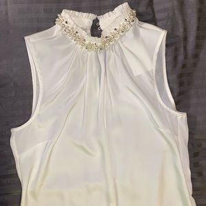 H&M White Blouse Size 2